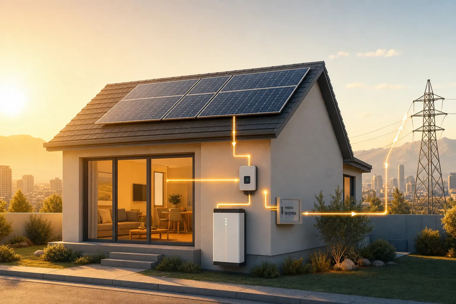 Sistemas Híbridos · Solar + Baterías